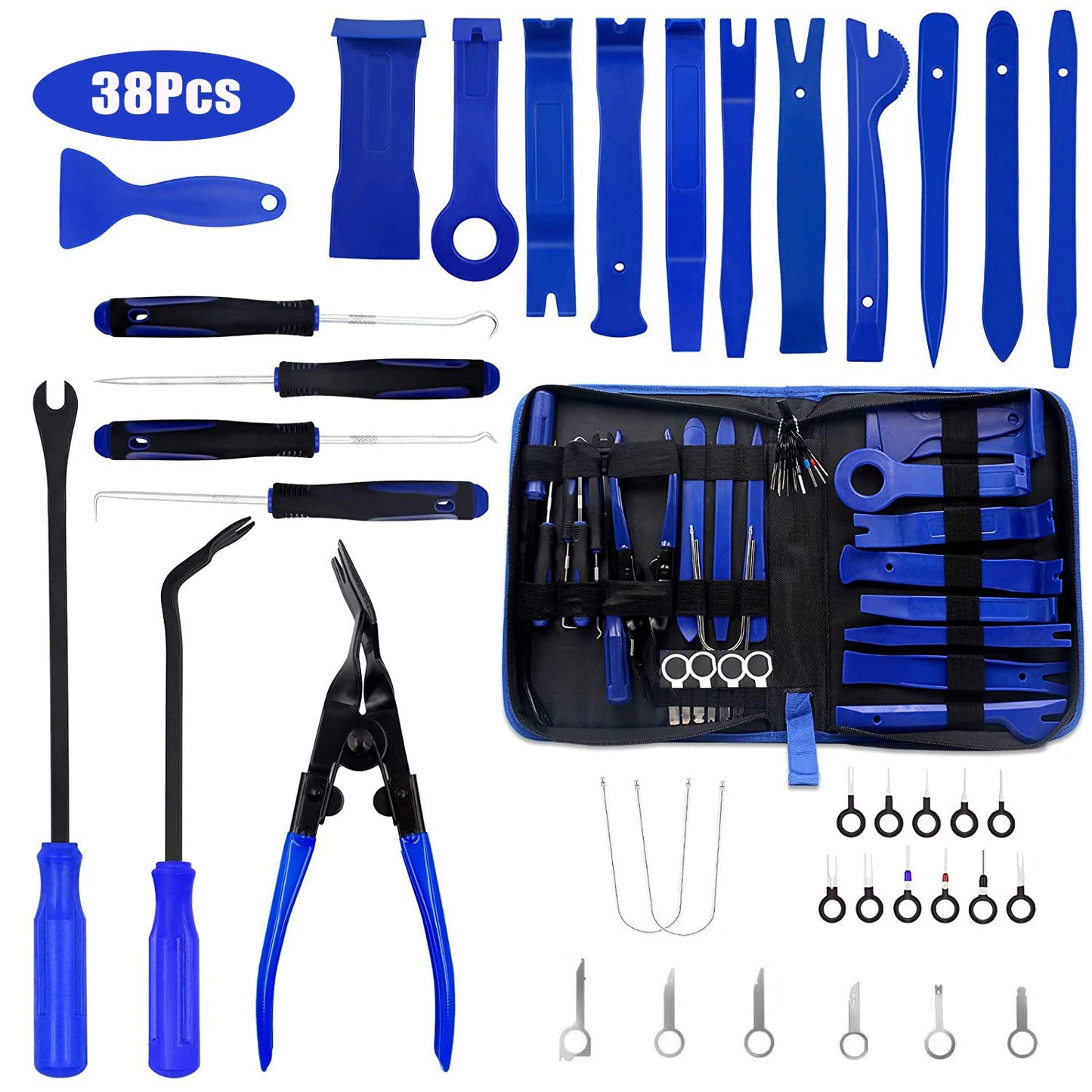 Plastic Panel Trim 38Pcs Car Interior Disassembly Tool Kit