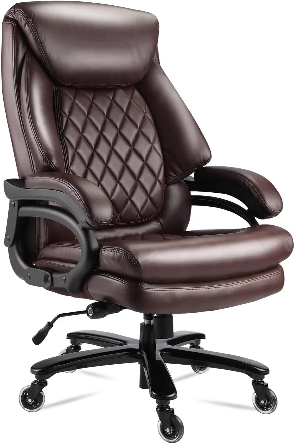 Big and Tall Wide Executive Office Chair with Spring Seat