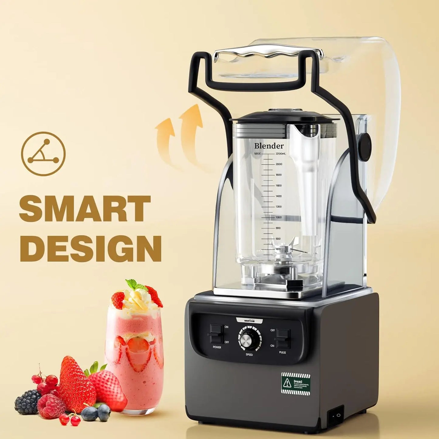 Quiet Professional Electric Blender