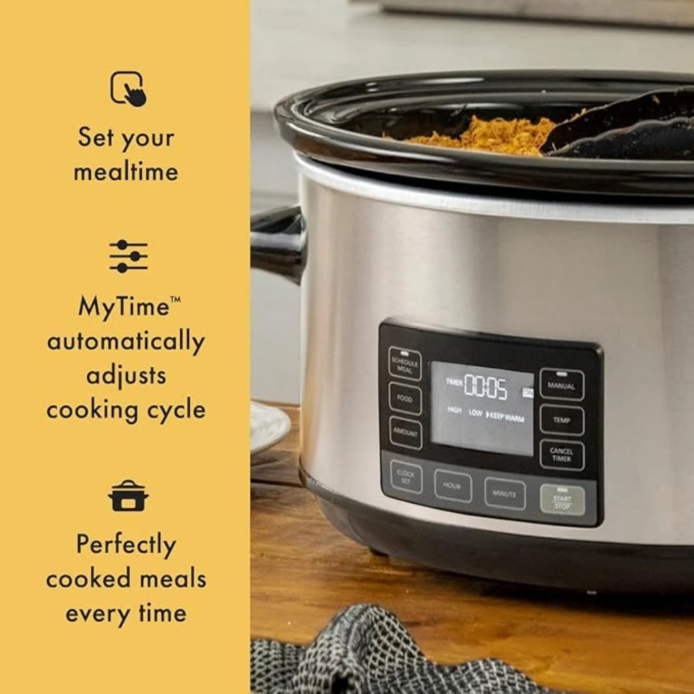 Programmable 7-Quart Slow Cooker  with Timer