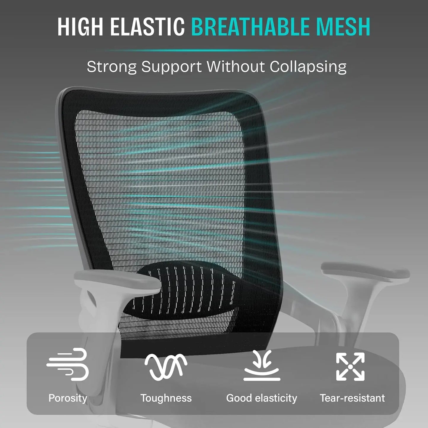 Ergonomic Lumbar Support Mesh Computer, Gaming and Office Desk Chair