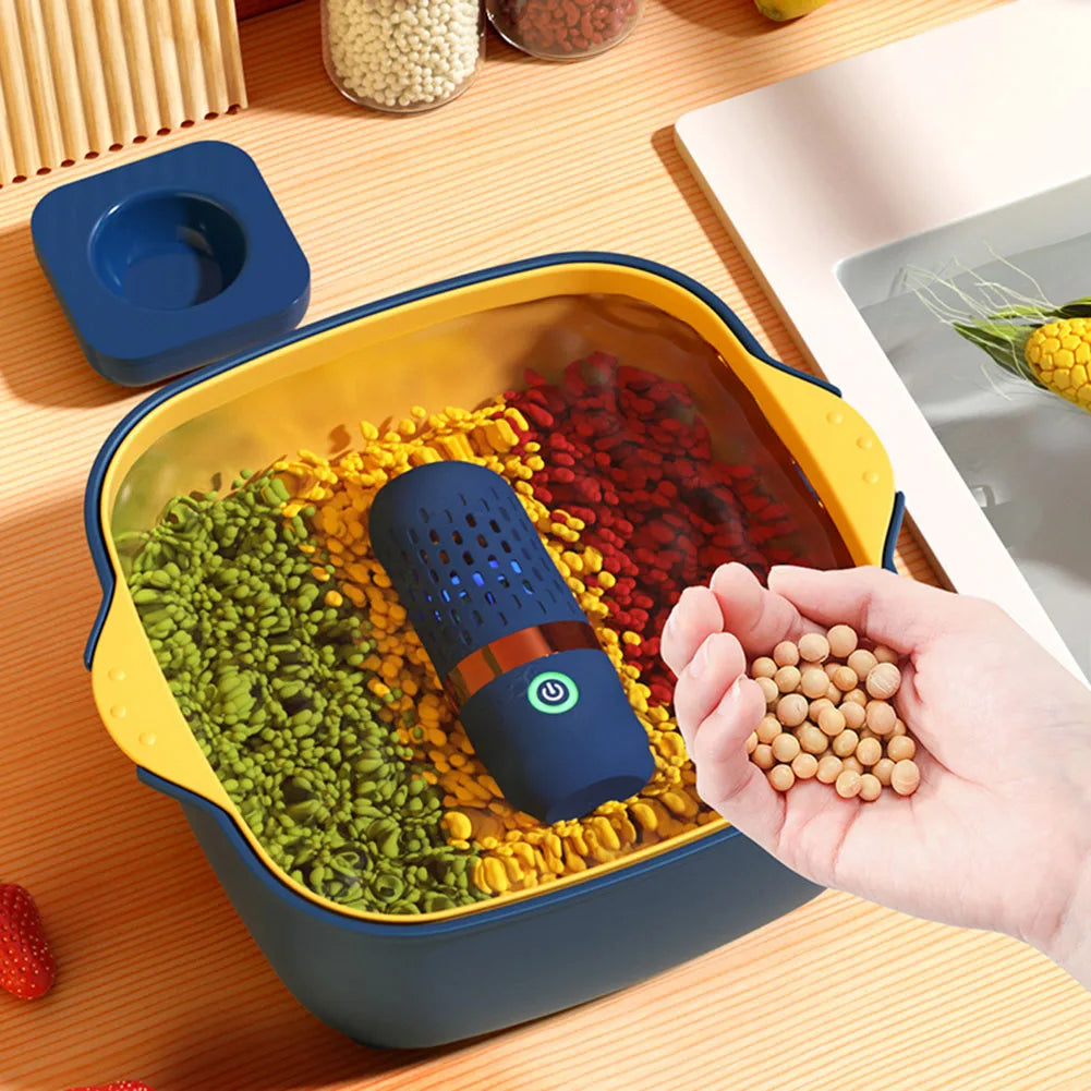 Wireless Food Purifier and Cleaning Capsule Machine