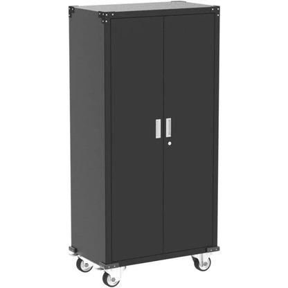 72 Inches Metal Garage Storage Cabinet with Wheels