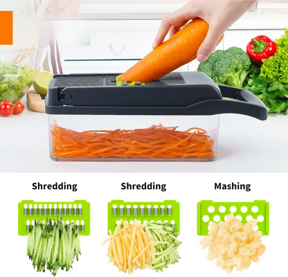 Pro 14 in 1 Multifunctional Food Chopper, Slicer, Dicer and Cutter