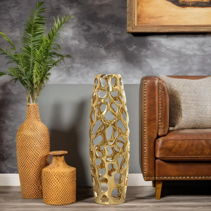 Large Handmade Sophisticated Ceramic Floor Vase