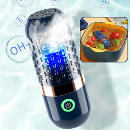 Wireless Food Purifier and Cleaning Capsule Machine